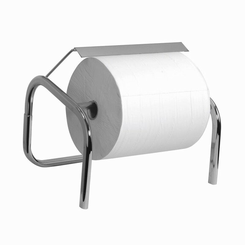 Muurbobijnhouder chroom