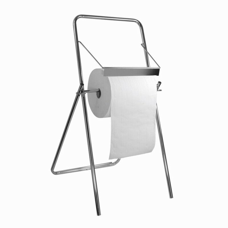 Vloerbobijnhouder chroom