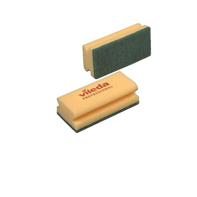 Vileda schuurspons geel/groen